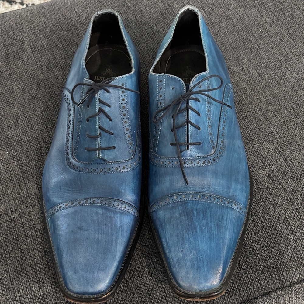 Stunning show stopper oxford mens shoes!
